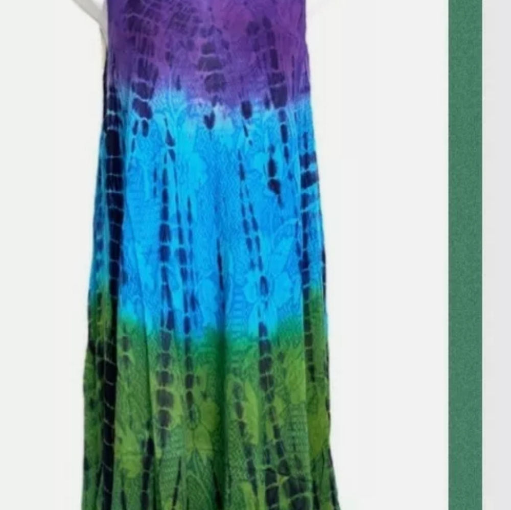 Umbrella Tie Dye Flower Boho Hip